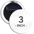 3 Inch Round Wearable Clothing Magnet Buttons | https://www.bestnamebadges.com
