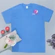 Custom Embroidered Adult Basic Cotton T-Shirts | https://www.bestnamebadges.com
