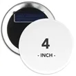 4 Inch Round Wearable Clothing Magnet Buttons | https://www.bestnamebadges.com