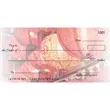 Custom Red Lantern Big Checks | https://www.bestnamebadges.com
