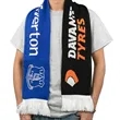 Custom Classic Knitted Scarves | https://www.bestnamebadges.com