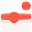 1/2 Inch Debossed Figured Wristbands | https://www.bestnamebadges.com