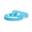 Debossed Silicone Adjustable Wristbands | https://www.bestnamebadges.com