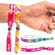 Fluorescent Neon Full Color Cloth Wristbands | https://www.bestnamebadges.com
