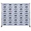 8ft X 10ft Step & Repeat Fabric Banner | https://www.bestnamebadges.com