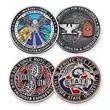 Custom Soft Enamel Challenge Coins | https://www.bestnamebadges.com