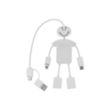 Techmate 3-In-1 Charging Cable & USB Hub 2.0 | https://www.bestnamebadges.com