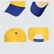 Unisex Colored Two Tone Plain Baseball Cap | https://www.bestnamebadges.com