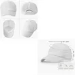 Tropical Reversible  Mesh Sun Visor Bucket Cap | https://www.bestnamebadges.com