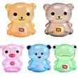 Transparent Plastic Money Coin Piggy Bank | https://www.bestnamebadges.com
