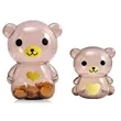 Transparent Plastic Money Coin Piggy Bank | https://www.bestnamebadges.com