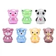Transparent Plastic Money Coin Piggy Bank | https://www.bestnamebadges.com