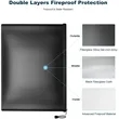 Fire-Proof Document Bag | https://www.bestnamebadges.com