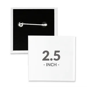 2.5 X 2.5 Inch Square Custom Buttons