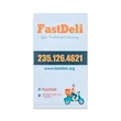3.5"x2" Business Card Magnets - Square Corner | https://www.bestnamebadges.com