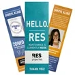 2.5" X 8.5" Bookmark | https://www.bestnamebadges.com