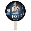 Circle Hand Fans | https://www.bestnamebadges.com