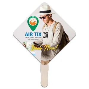 Diamond Hand Fans | https://www.bestnamebadges.com