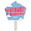 Pentagon Hand Fans | https://www.bestnamebadges.com