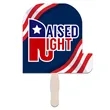 Elephant Hand Fans | https://www.bestnamebadges.com