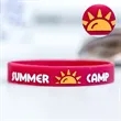 Embossed Printed Wristbands | https://www.bestnamebadges.com