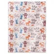 Custom Personalized Swaddle Blanket | https://www.bestnamebadges.com