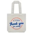 Custom Mini Cotton Gift Bags | https://www.bestnamebadges.com