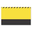 Car Sign Small Rectangle Magnet | https://www.bestnamebadges.com