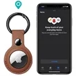 Protective Leather Case for Apple Air Tag | https://www.bestnamebadges.com