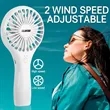 Battery Operated Handheld Mini Fan | https://www.bestnamebadges.com