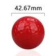 Golf Double Practice Ball | https://www.bestnamebadges.com