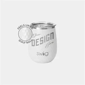 14 oz SWIG® Golf Stemless Stainless Steel Insulated Tumbler | https://www.bestnamebadges.com