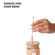 Glass Water Bottle | https://www.bestnamebadges.com