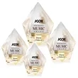 Devron VividPrint™ Award - Clear | https://www.bestnamebadges.com
