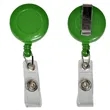 Retractable Round Badge Reel w/ Belt Clip | https://www.bestnamebadges.com