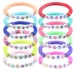 Clay Bead Bracelet | https://www.bestnamebadges.com