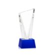 Plymouth Award on Robson Base - Blue | https://www.bestnamebadges.com