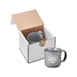 15oz Campfire Ceramic Mug In Mailer | https://www.bestnamebadges.com
