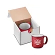 15oz Campfire Ceramic Mug In Mailer | https://www.bestnamebadges.com