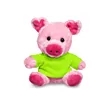 7" Plush Pig With T-Shirt | https://www.bestnamebadges.com