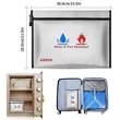 Fireproof Document Bag | https://www.bestnamebadges.com