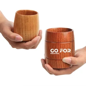 Large Wooden Beer Mug