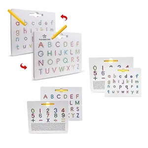 Double Sided Magnetic Letters Practicing Board
