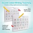 Double Sided Magnetic Letters Practicing Board | https://www.bestnamebadges.com