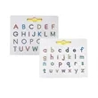 Double Sided Magnetic Letters Practicing Board | https://www.bestnamebadges.com