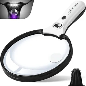 Large Magnifying Glass with Light