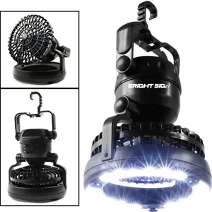Portable LED Camping Light With Fan