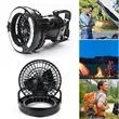 Portable LED Camping Light With Fan | https://www.bestnamebadges.com