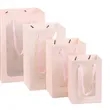Brown Paper Gift Bags with Transparent Window | https://www.bestnamebadges.com