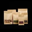 Brown Kraft Paper for Zip Food Storage | https://www.bestnamebadges.com